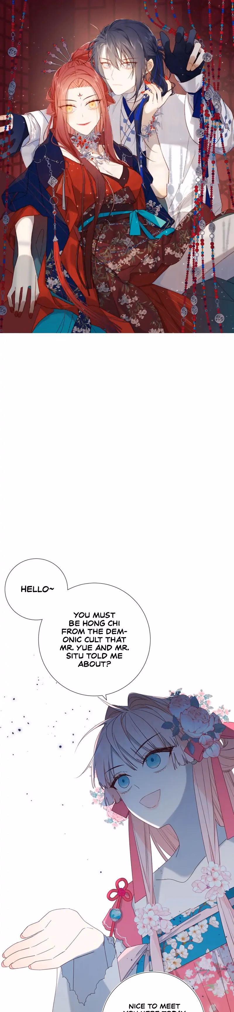 The Villainess Refuses To Court The Male Lead chapter 57 page 1
