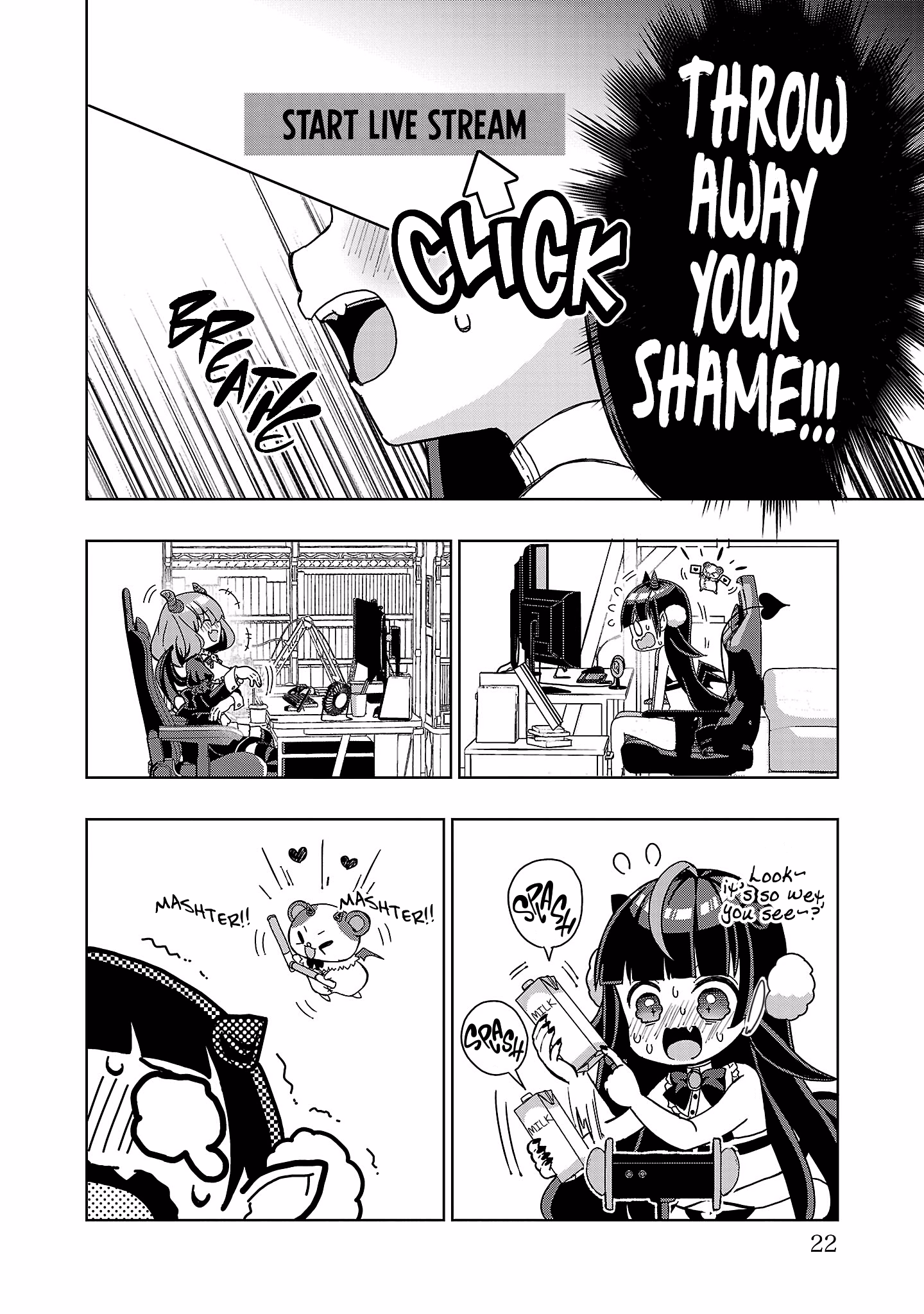 DeviTuber!! Tsukishiro Aruca aims to become the Demon King by becoming a Vtuber! chapter 1 page 24