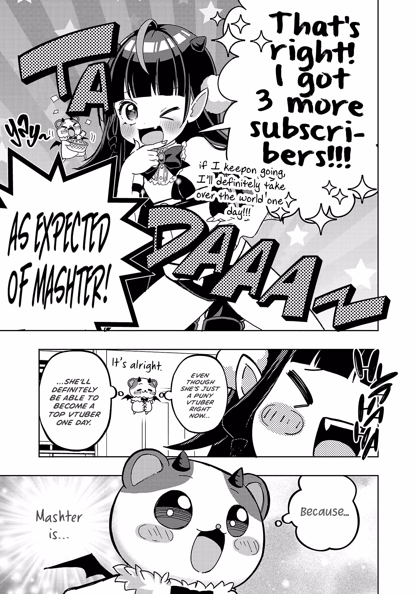 DeviTuber!! Tsukishiro Aruca aims to become the Demon King by becoming a Vtuber! chapter 1 page 27